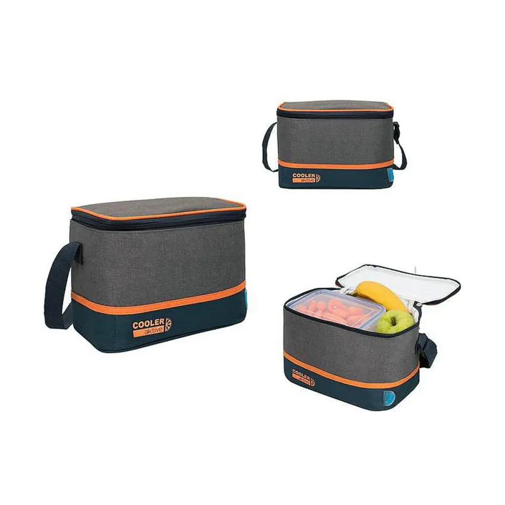 Borsa Frigo Aktive Igloo Marrone 5 L 24 x 15 x 17 cm Metallo Alluminio