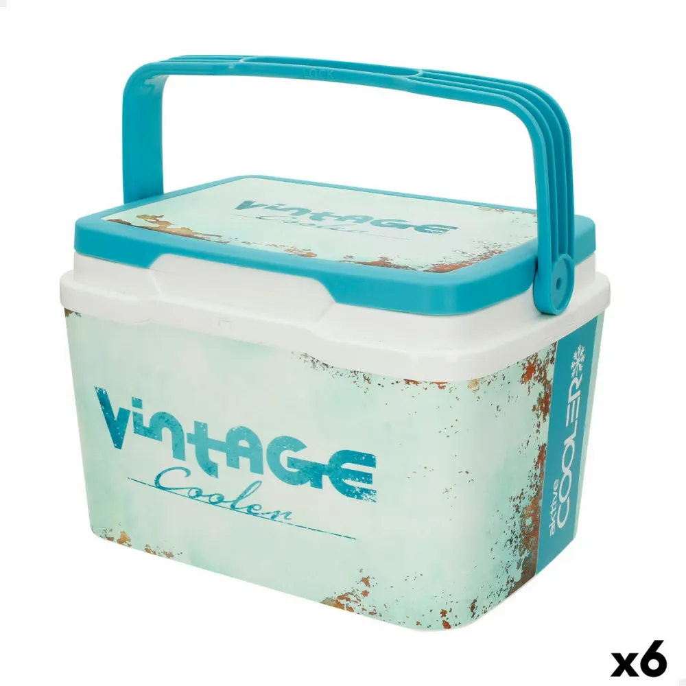 Frigorifero Portatile Rigido Aktive 5 L 28 x 19 x 21 cm Azzurro (6 Unità)