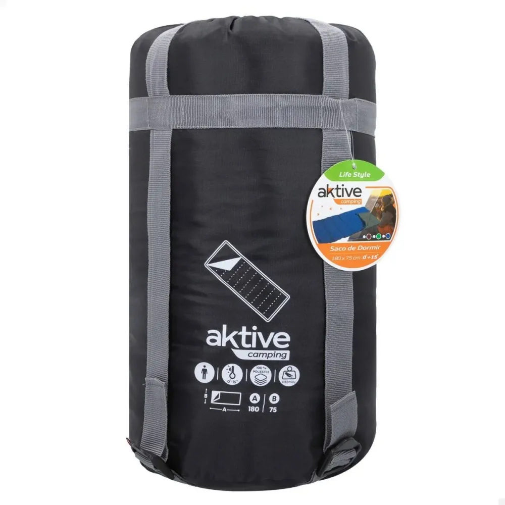 Sacco Pelo Aktive Poliestere 170T 180 x 1,5 x 75 cm 6 Unità