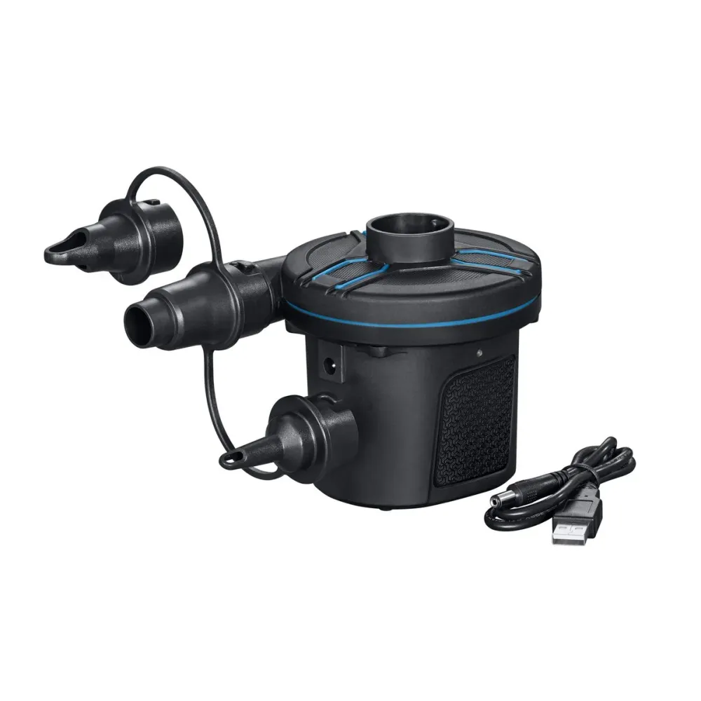 Bestway Gonfiatore Elettrico Ricaricabile 11,5x10,1x10,4 cm 565 L/min Gonfiabile e Camping 62260