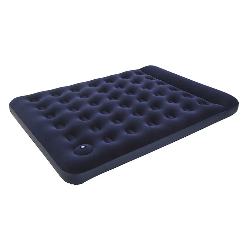 Bestway Materasso Doppio con Gonfiatore Piede 203x152x28 cm Gonfiabile e Camping 67226