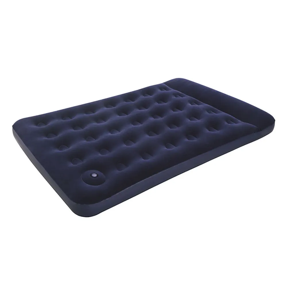 Bestway Materasso Doppio con Gonfiatore Piede 191x137x28 cm Gonfiabile e Campeggio 67225