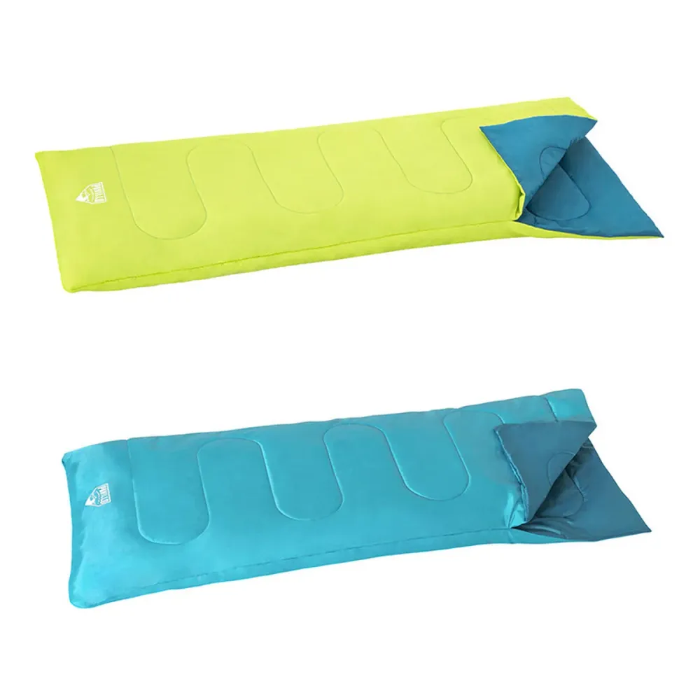 Bestway Sacco Pelo Poliestere Temperatura da 7 -11 Gradi Colore Assortito Camping 68099
