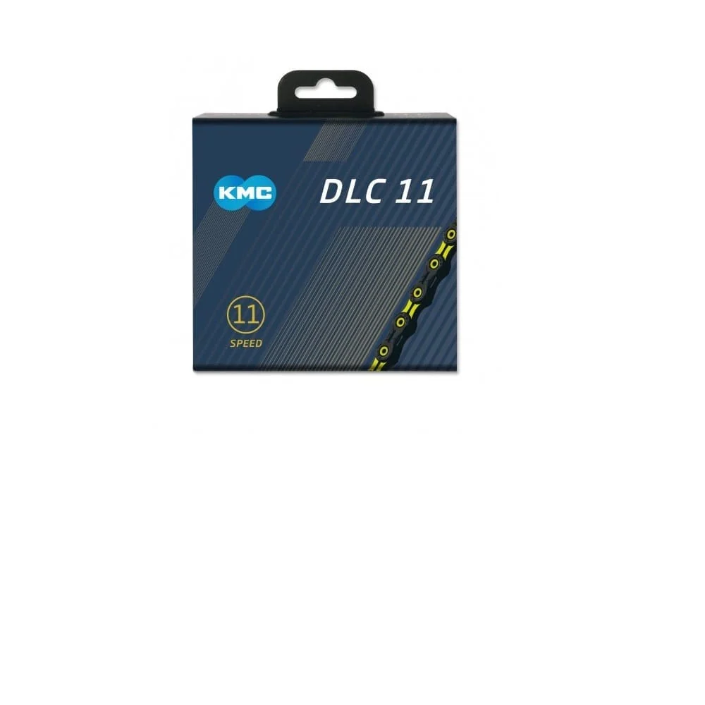 11V Catena KMC DLC11 Nero/Giallo