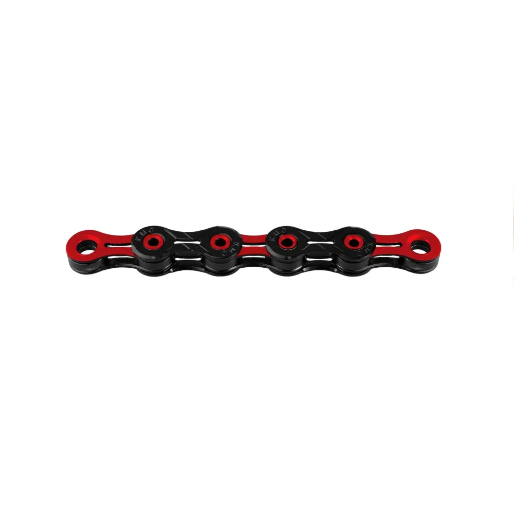 11V Catena KMC DLC11 Nero/Rosso