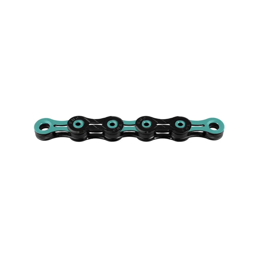 11V Catena KMC DLC11 Nero/Turchese