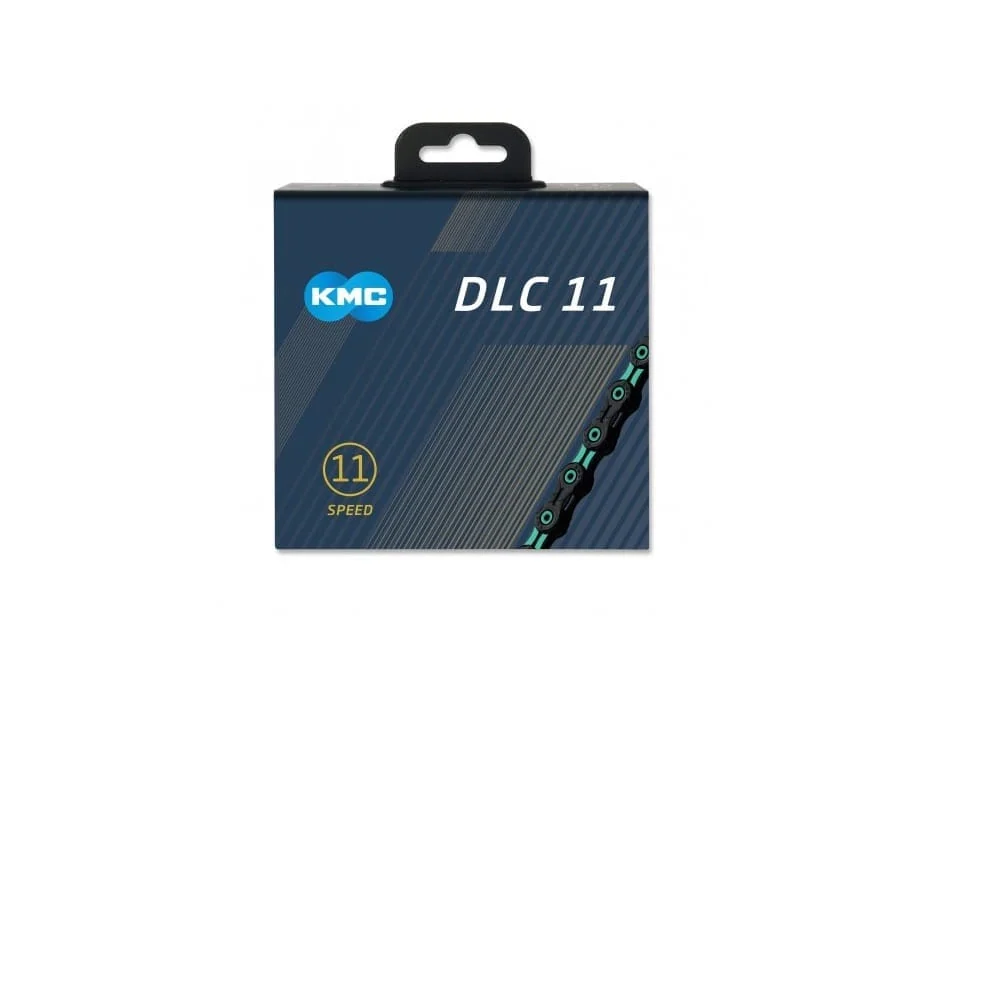 11V Catena KMC DLC11 Nero/Turchese