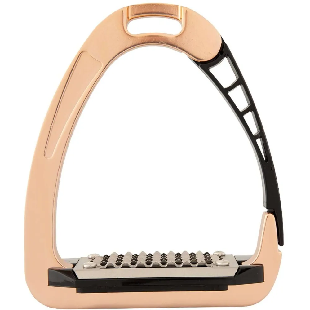 Acavallo Staffe Arena Alupro Oro rosa/nero