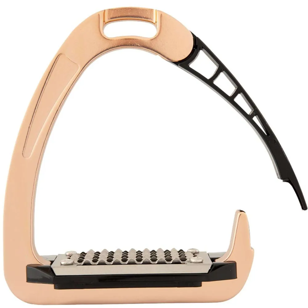 Acavallo Staffe Arena Alupro Oro rosa/nero