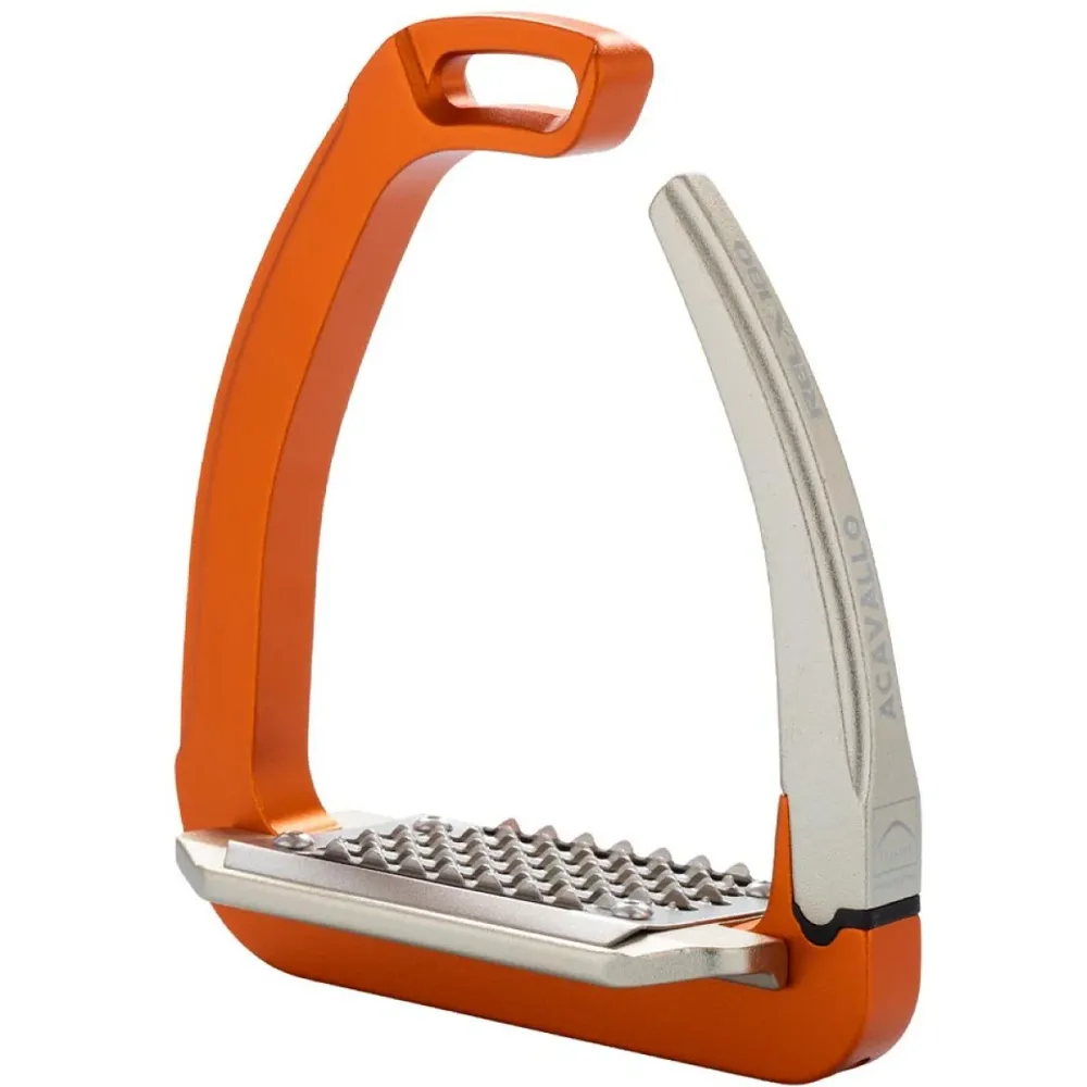 Acavallo Staffe REL-X 180 Arancione/Nichel