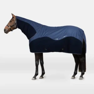 Aircool 3D coperta da paddock antipioggia con collo staccabile Grisaille 165