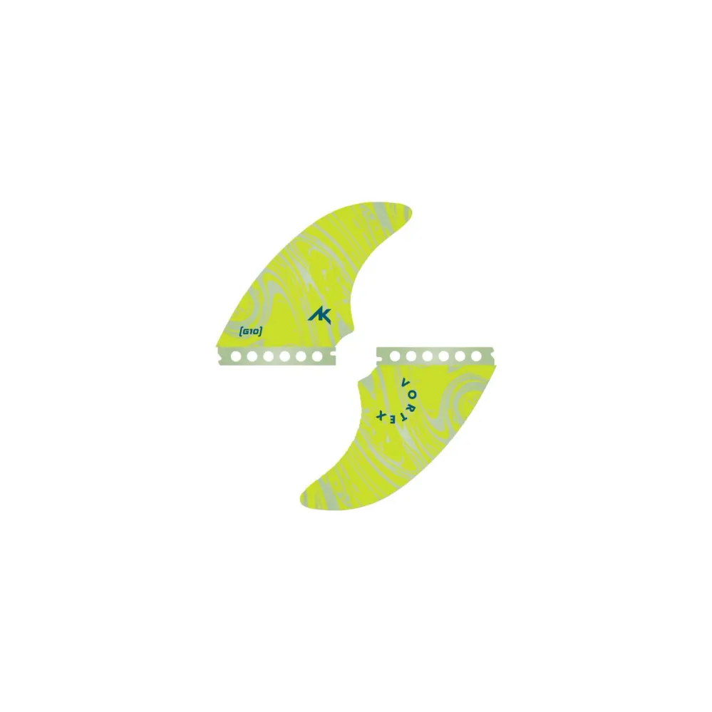 AK FIN G10 VORTEX GRANDE SET DOPPIO – Pinne Direzionali per Kiteboard
