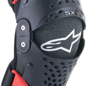 ALP27040647 Protezione ginocchio Kids SX1 nero/rosso L/XL