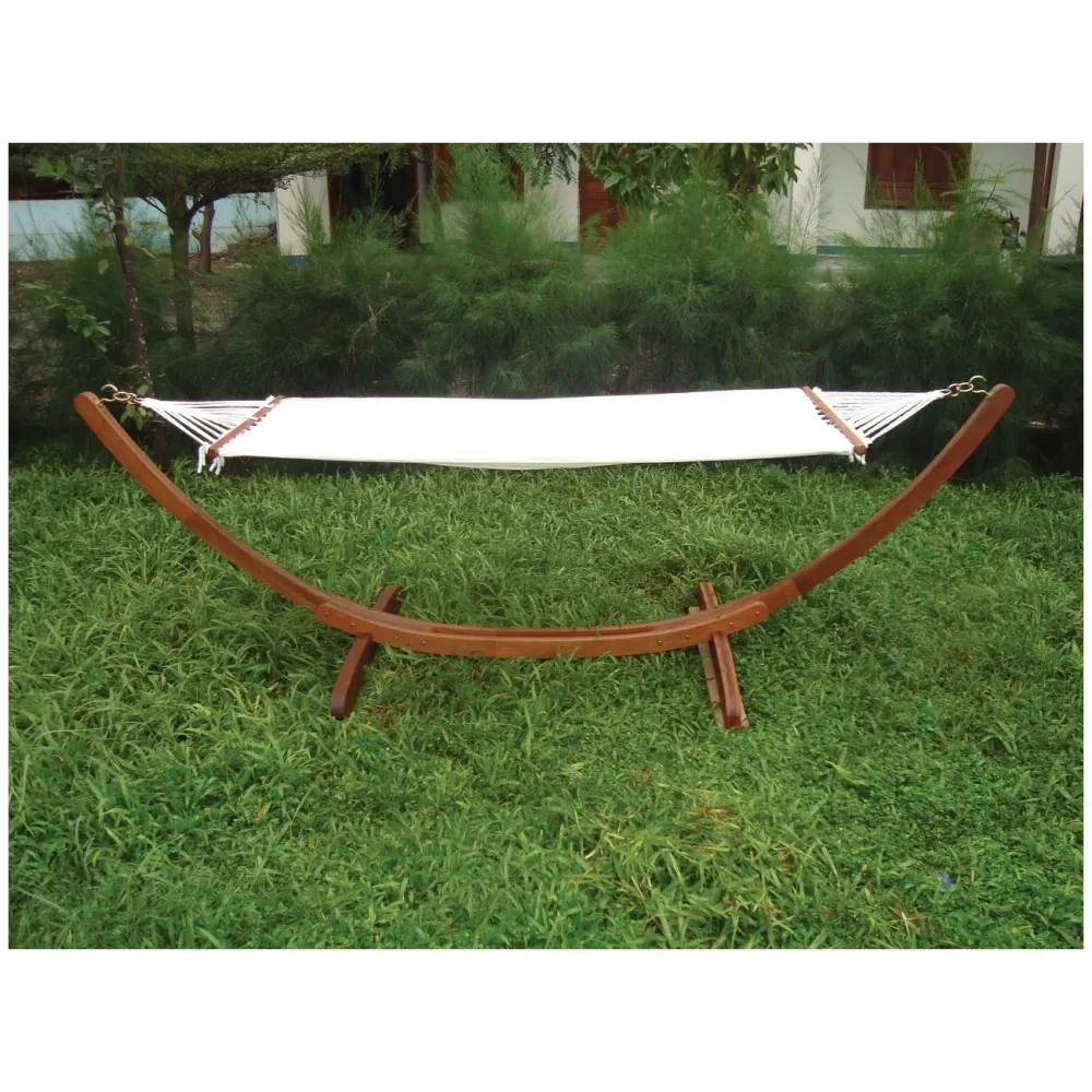 Amaca legno con supporto - cm 320x100x100h