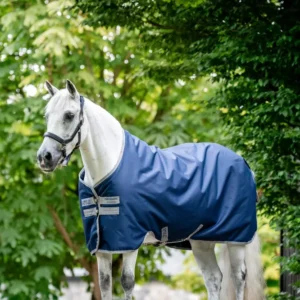 Amigo Coperta da turnout leggera Ripstop 900D, 50g Navy/Titanium Grey 140