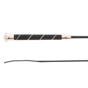 Andromeda frustino da dressage Black/Rose gold 120