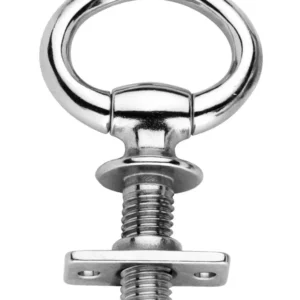 Anello con piastrina filettata 1