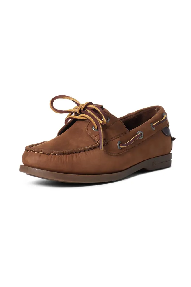 Antigua scarpe da barca da donna Walnut 39