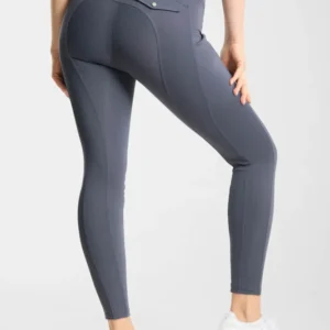 Anya leggings da equitazione donna con full seat silicone UPF 50+ Grisaille 40