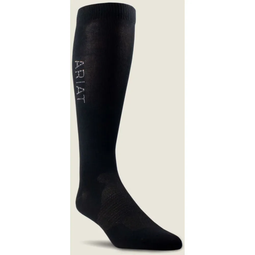 Ariat Calze da Equitazione AriatTek Radiant Nero