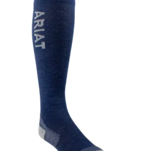 AriatTEK Thaw Merino Calze lana merino Navy/Heather Grey XS/S