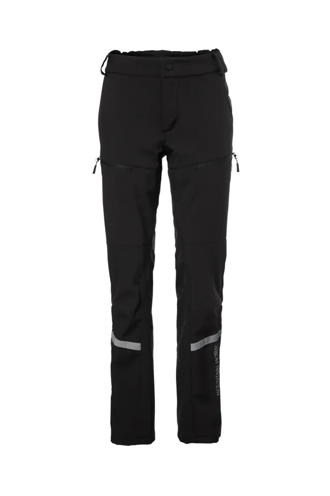 Artax pantaloni da equitazione softshell da uomo Black S