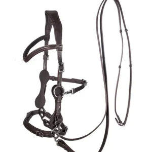Articoli F.R.. Freedom Riding testiera Calli hackamore con redini (Sistema 2) Brown P