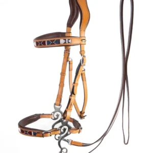 articoli testiera Western hackamore Esprit (Sistema 2) Natural X-Full