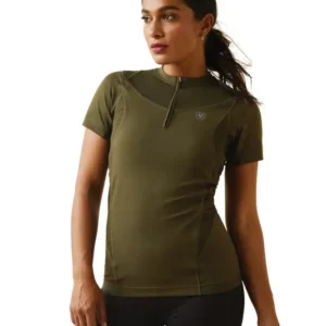 Ascent Crew Maglia basic Racing Green L