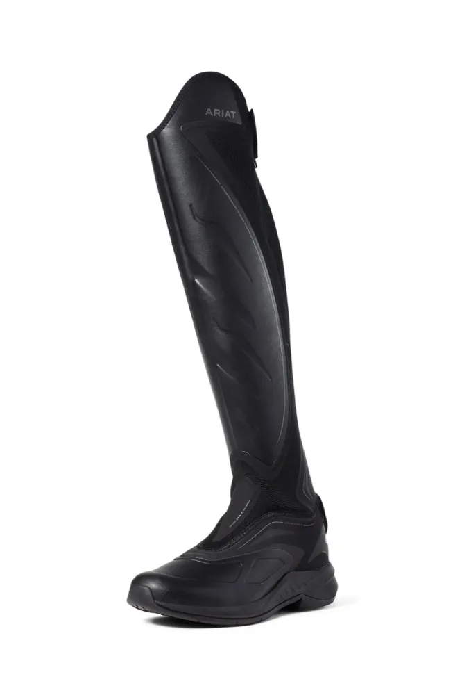 Ascent Stivali da equitazione alti donna Black 40 Regular Regular
