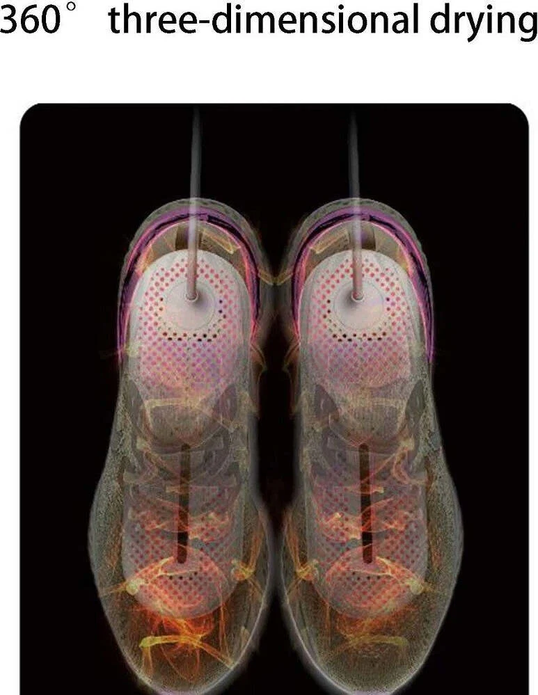 Asciuga Scarpe Asciugatura Portatile 220v Solette Riscaldabili Calzini Scarponi