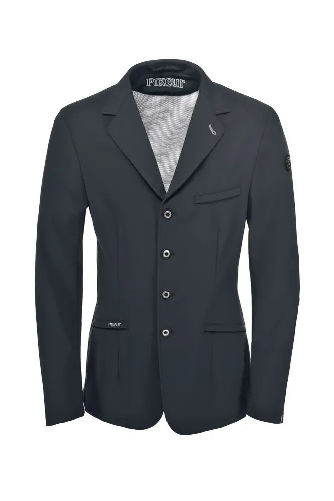 Askan Giacca da equitazione Softshell da uomo Blue Nights 50