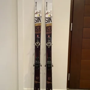 Aste sci scialpinismo Skitrab + pelli originali 157 cm usati