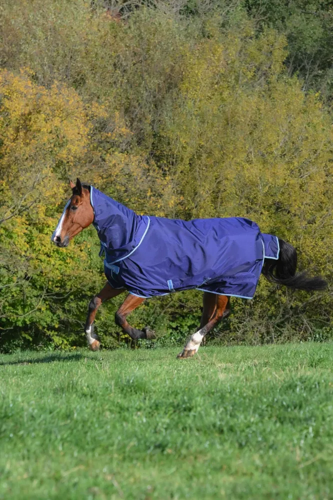 Atlantic Exclusive Rug & Neck, 150 g Navy/Blue 140