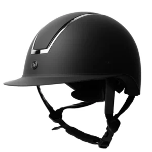 Atmos Metallic II casco da equitazione Black/ Steel 52-54
