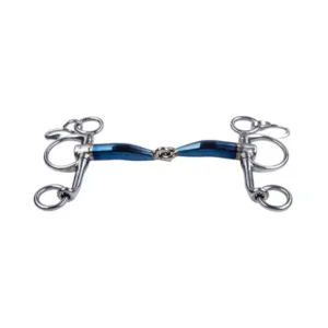 Baby Pelham snodato Sweet Iron, 16mm Blue 115 mm