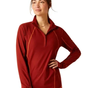 Baselayer maniche lunghe Ardent da donna Fired Brick L