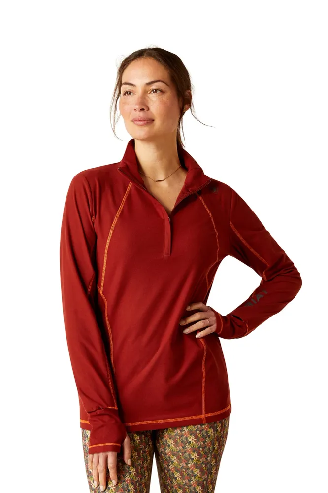 Baselayer maniche lunghe Ardent da donna Fired Brick L