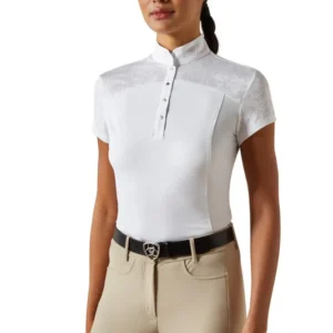 Bellatrix camicia da gara maniche corte da donna White XXS