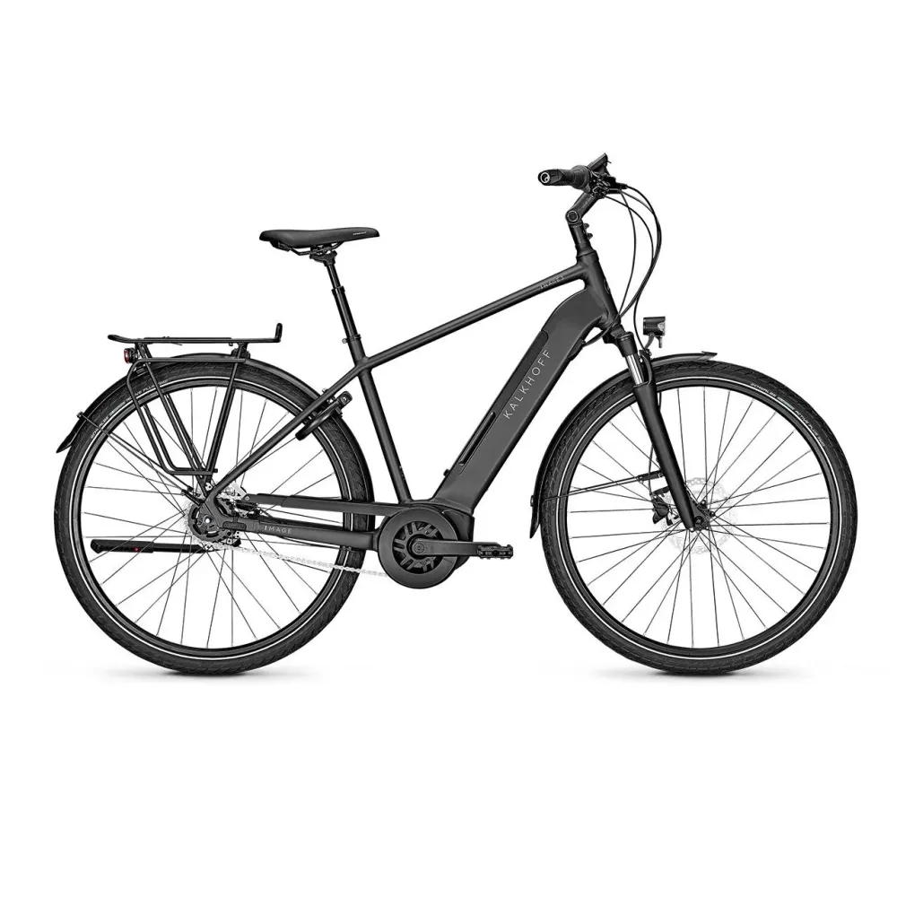 E-City Bike Kalkhoff Image 3.B Advance 500WH 28"GranitGrey Matt Di Bike Shop More
