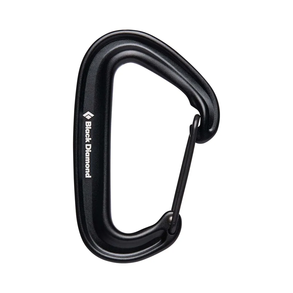 Miniwire Carabiner Black Black Diamond