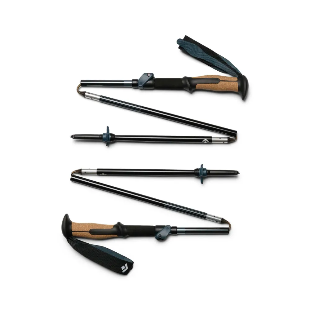 Trail Vista Flz Trekking Poles 125 Black Diamond