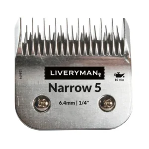 A5 Blade Narrow 5 Skip Tooth, 6.4 mm Silver 006-4