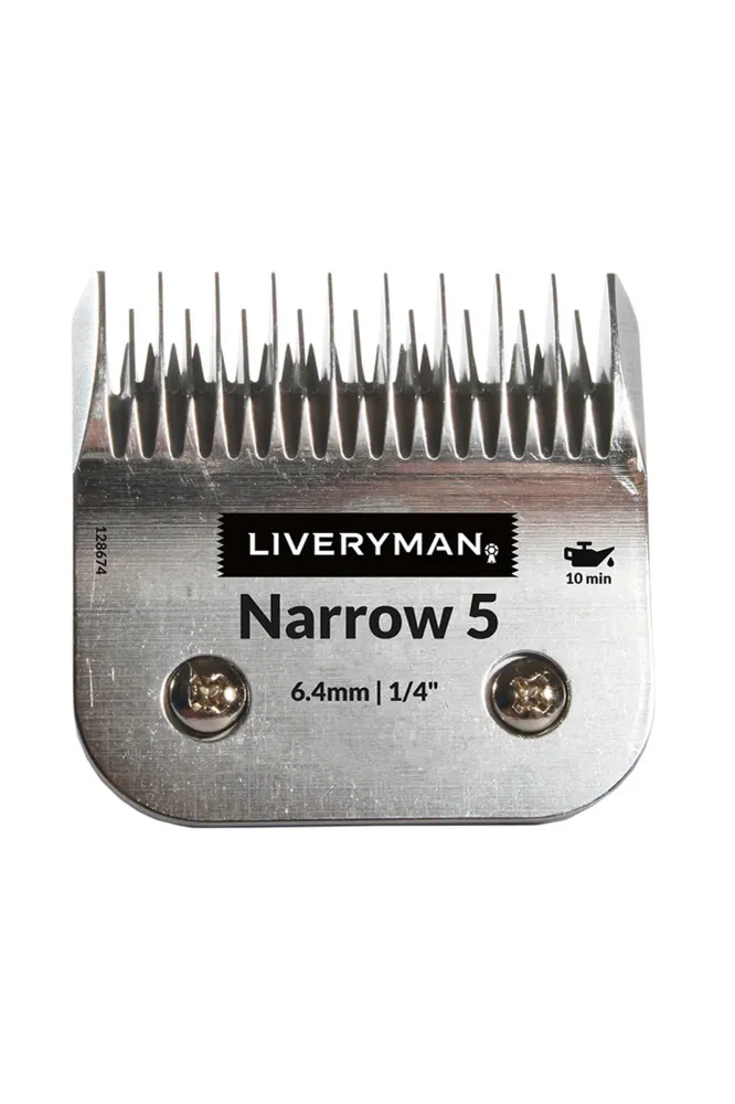 A5 Blade Narrow 5 Skip Tooth, 6.4 mm Silver 006-4