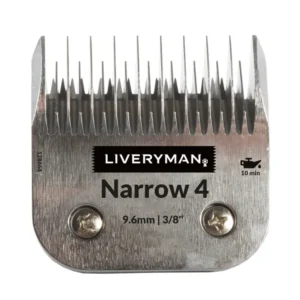 A5 Blade Narrow 4 Skip Tooth, 9.6 mm Silver 009-6