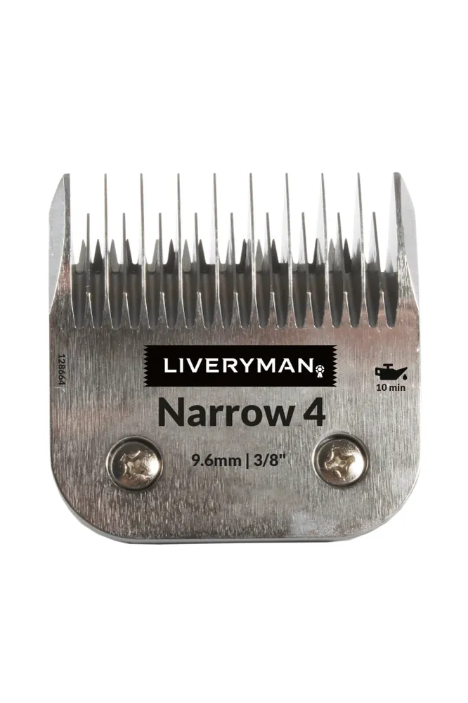 A5 Blade Narrow 4 Skip Tooth, 9.6 mm Silver 009-6
