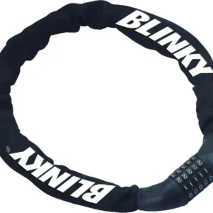 BLINKY - CATENA ANTIFURTO ACCIAIO SERRATURA COMBINAZIONE 6X900MM