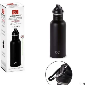 Borraccia Exploration Bottiglia Matt Con Moschettone Capacità 600ml Sport 218378