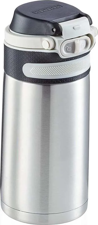 Borraccia Flip Acciaio Silver 350ML