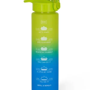 Borraccia Motivazionale Legami Blu-Verde Love Yourself